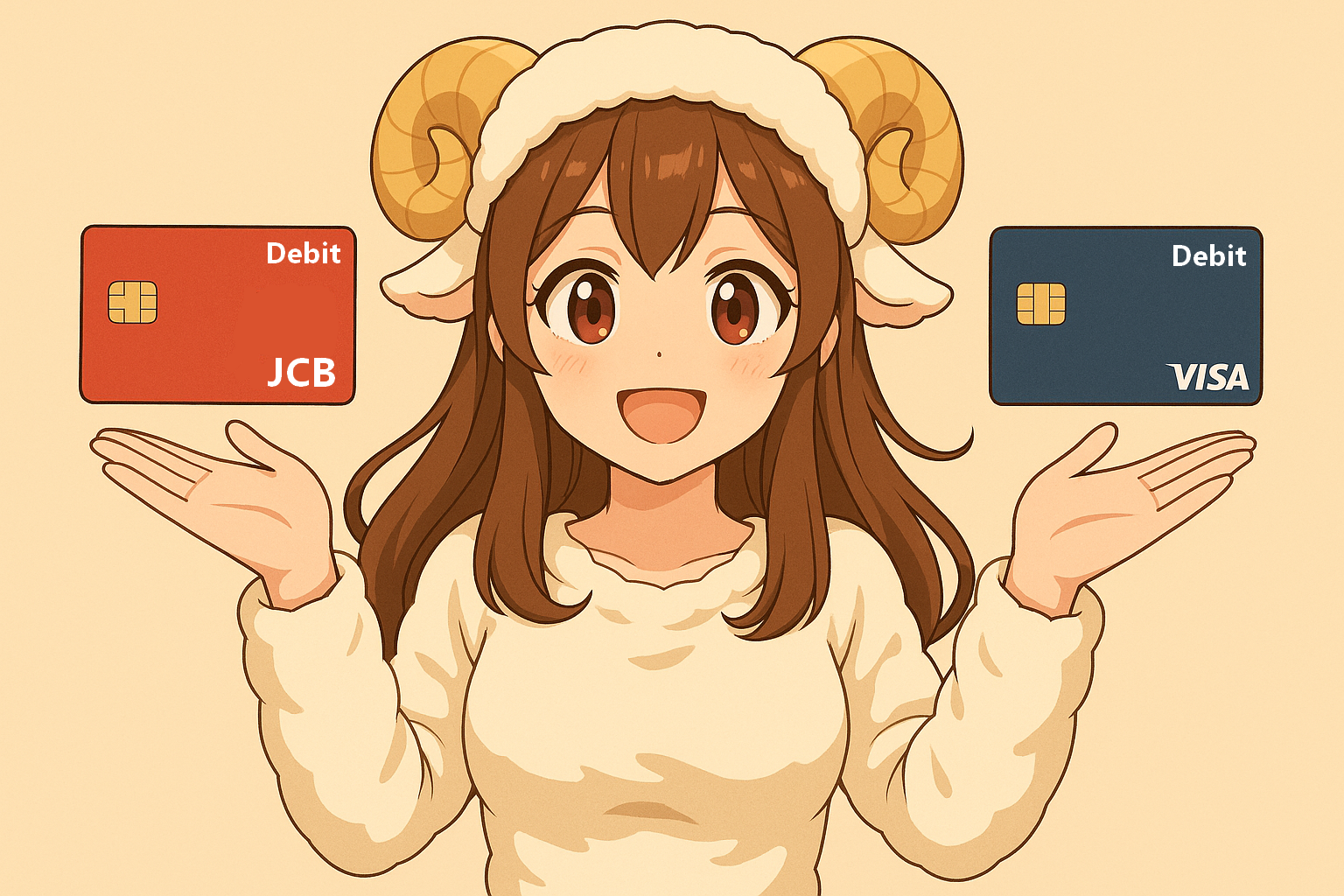 【Visa/JCBデビット】使えるお店の違いとは？